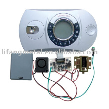 Intelligent safe electronic locks panel